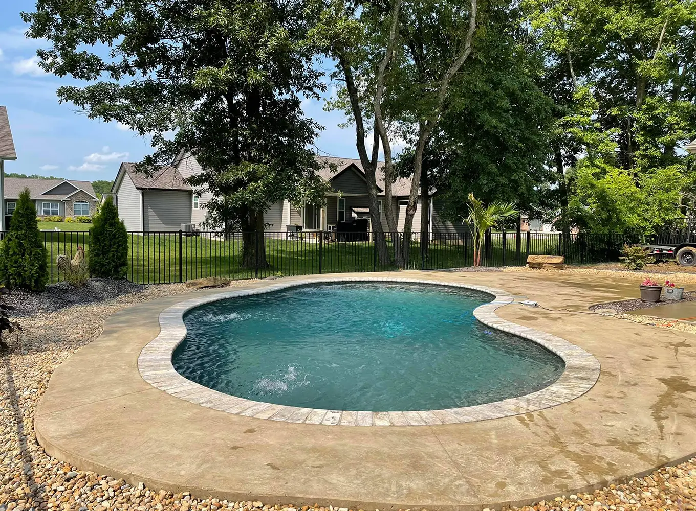 Fiberglass Pool Color Options & Finishes in Collinsville IL