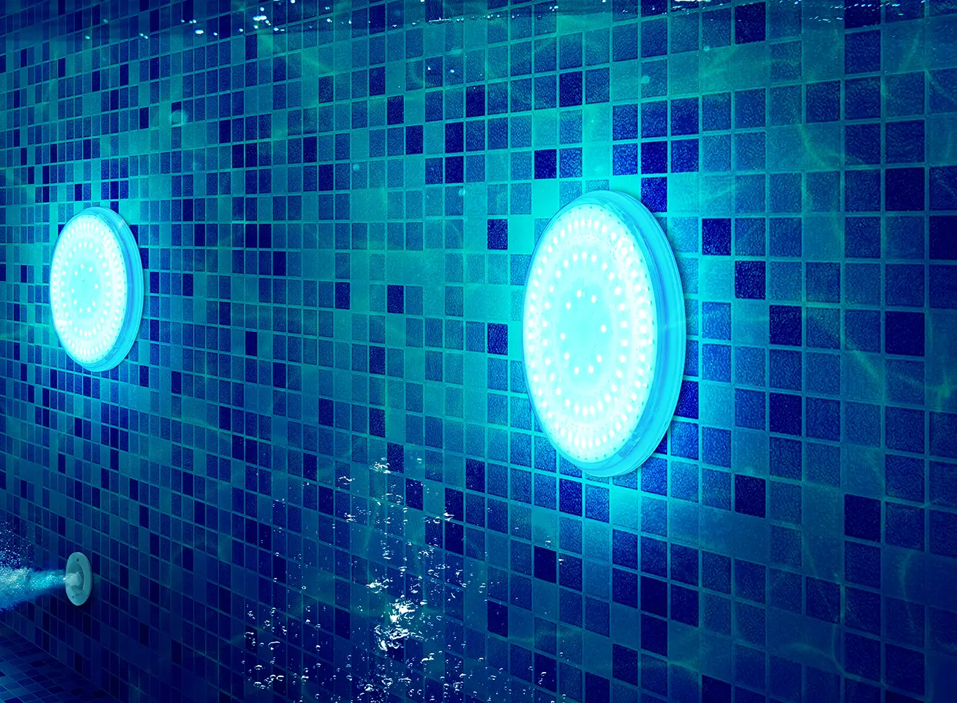 Swimming pool lighting in Collinsville IL