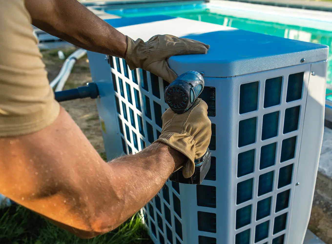 swimming pool heater collinsville IL