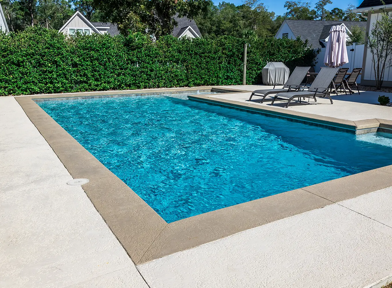 pool open and ready to swim in - Collinsville IL
