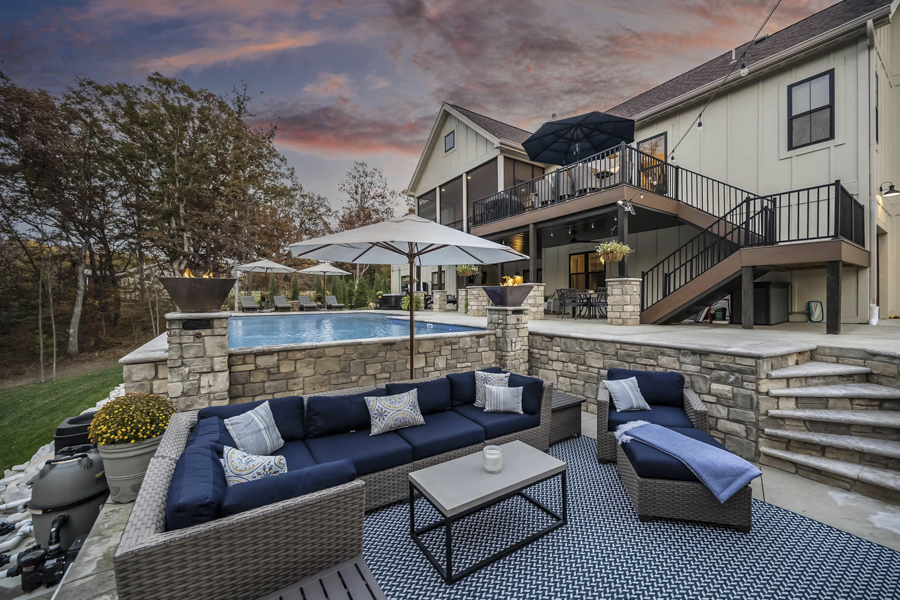 pool installation by Icon Outdoors - gallery image - collinsville il