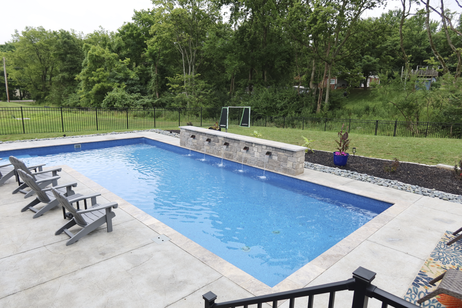 pool installation by Icon Outdoors - gallery image - collinsville il
