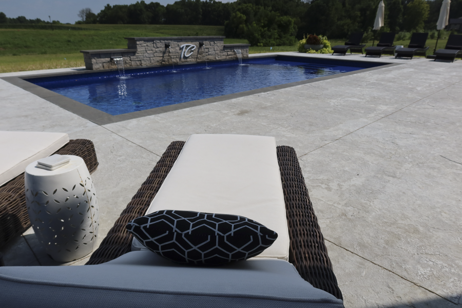 pool installation by Icon Outdoors - gallery image - collinsville il