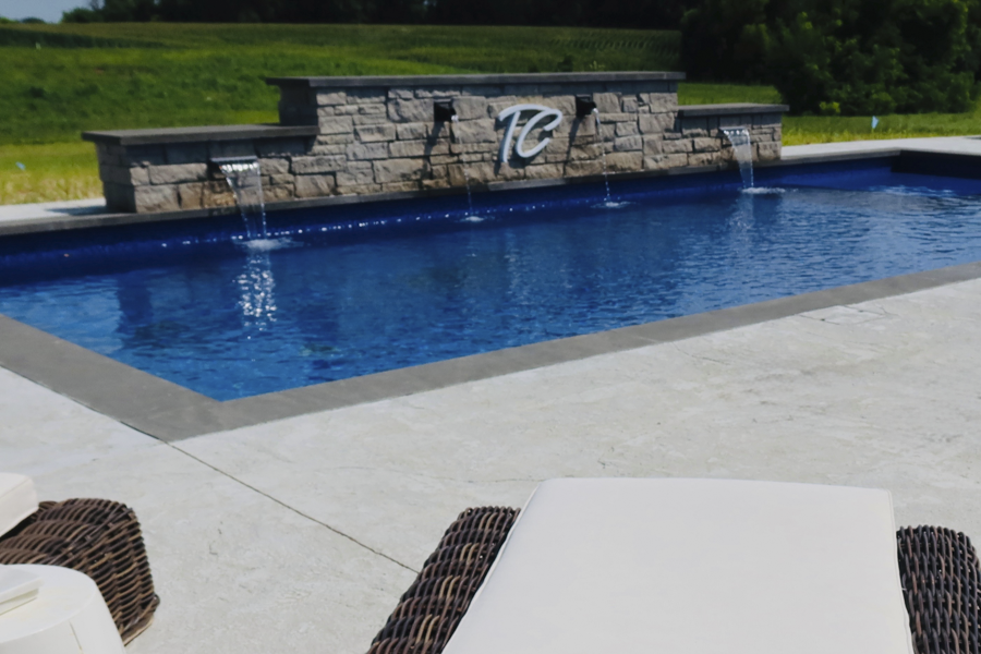pool installation by Icon Outdoors - gallery image - collinsville il