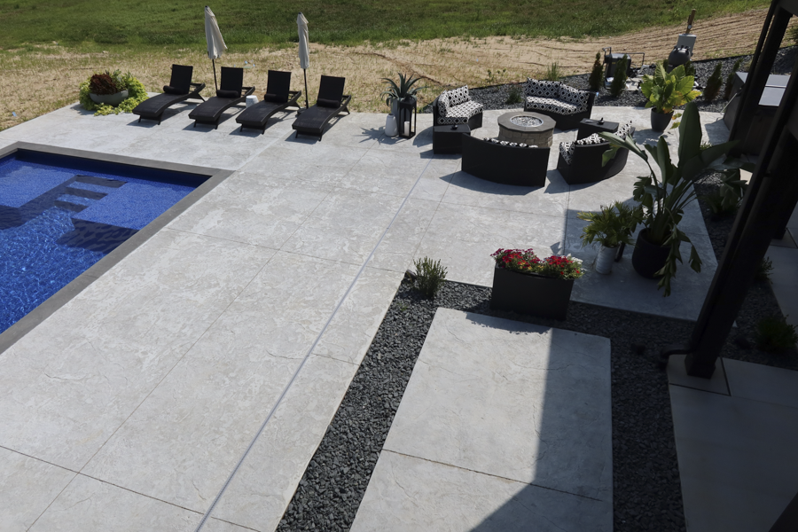 pool installation by Icon Outdoors - gallery image - collinsville il