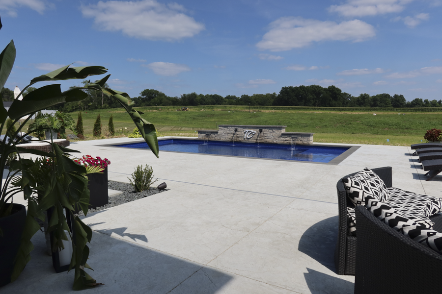 pool installation by Icon Outdoors - gallery image - collinsville il