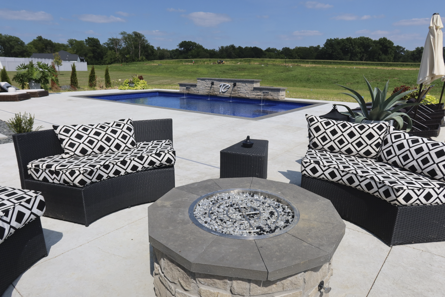 pool installation by Icon Outdoors - gallery image - collinsville il