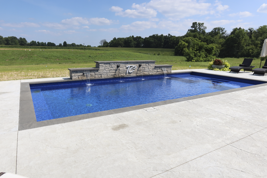 pool installation by Icon Outdoors - gallery image - collinsville il