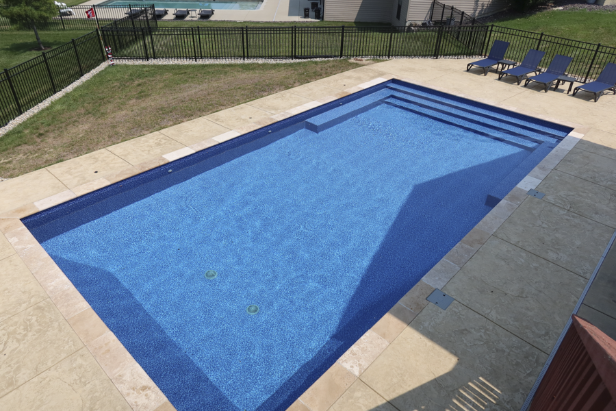 pool installation by Icon Outdoors - gallery image - collinsville il