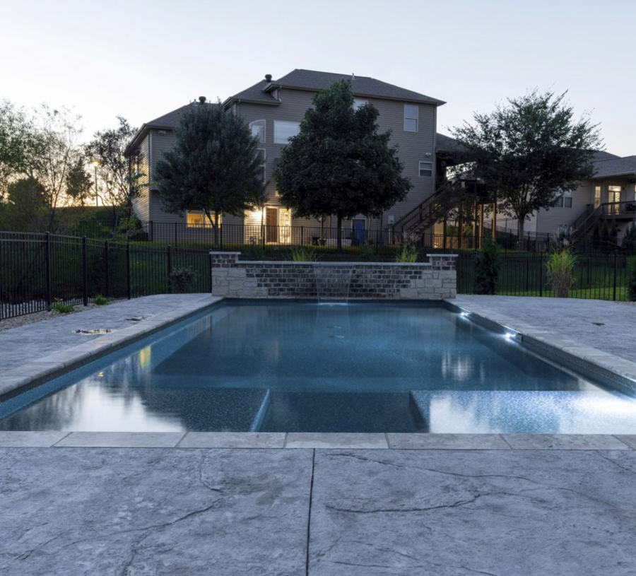 pool installation by Icon Outdoors - gallery image - collinsville il