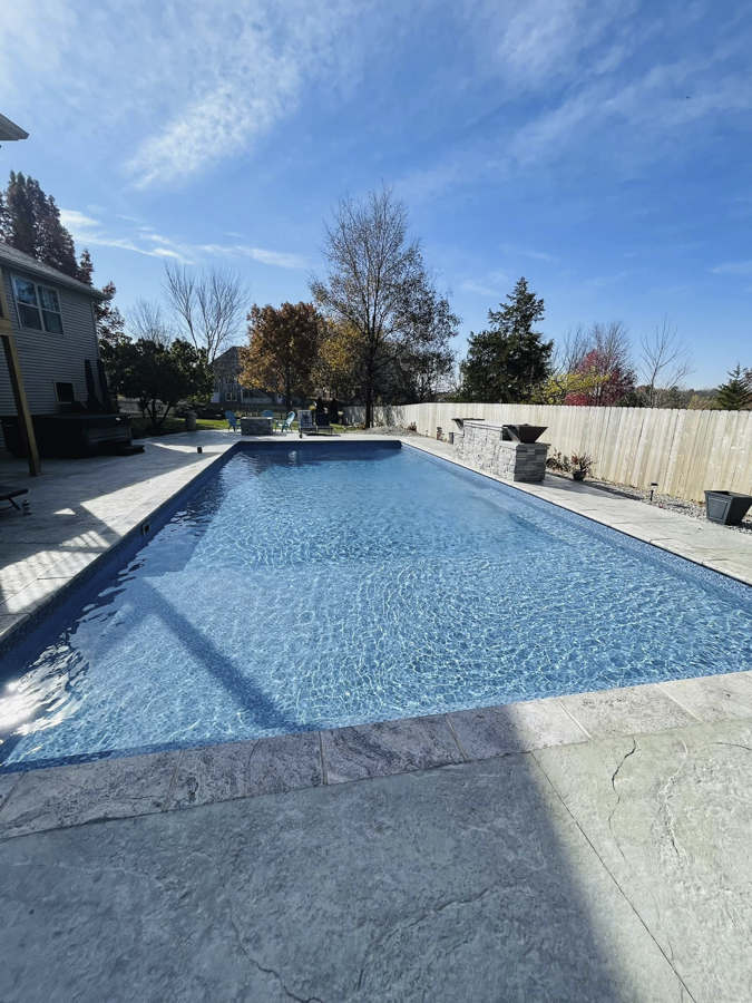 pool installation by Icon Outdoors - gallery image - collinsville il