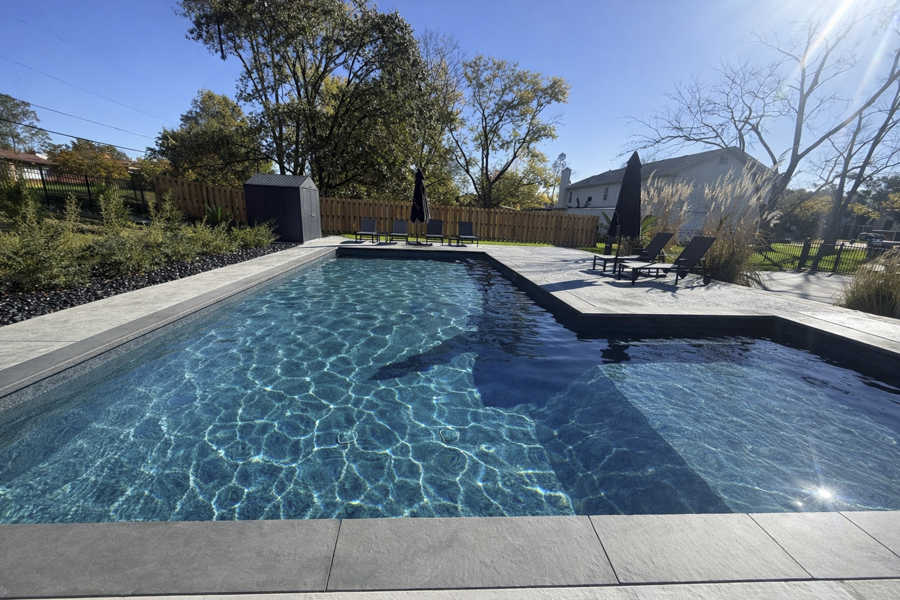 pool installation by Icon Outdoors - gallery image - collinsville il