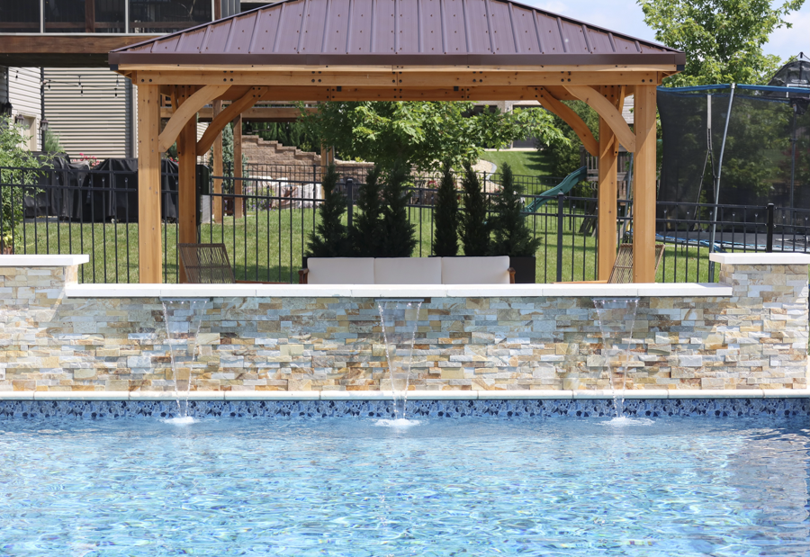 pool installation by Icon Outdoors - gallery image - collinsville il