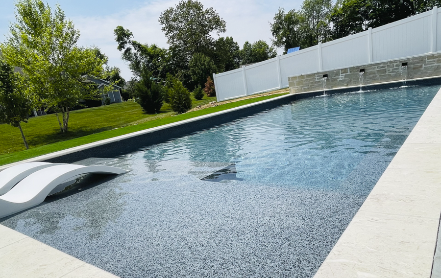 pool installation by Icon Outdoors - gallery image - collinsville il