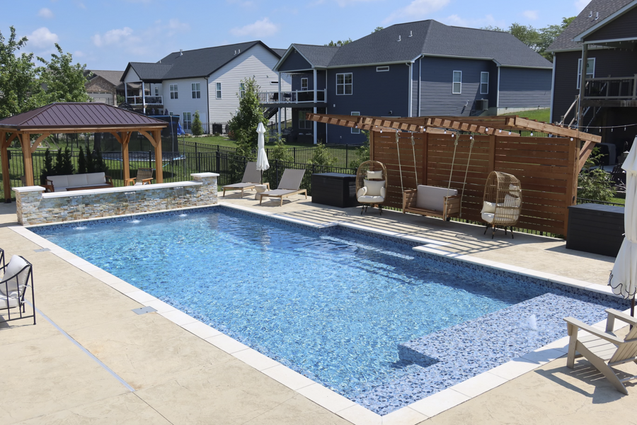 pool installation by Icon Outdoors - gallery image - collinsville il