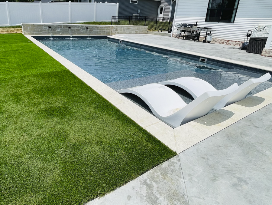 pool installation by Icon Outdoors - gallery image - collinsville il