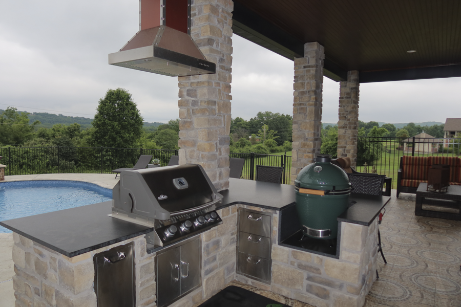 outdoor kitchen installation by Icon Outdoors - gallery image - collinsville il
