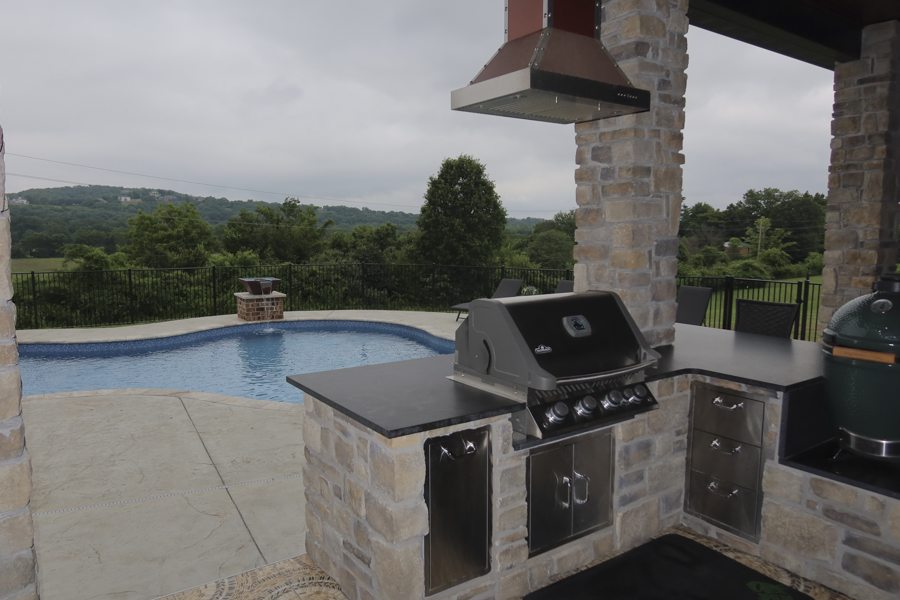 outdoor kitchen installation by Icon Outdoors - gallery image - collinsville il