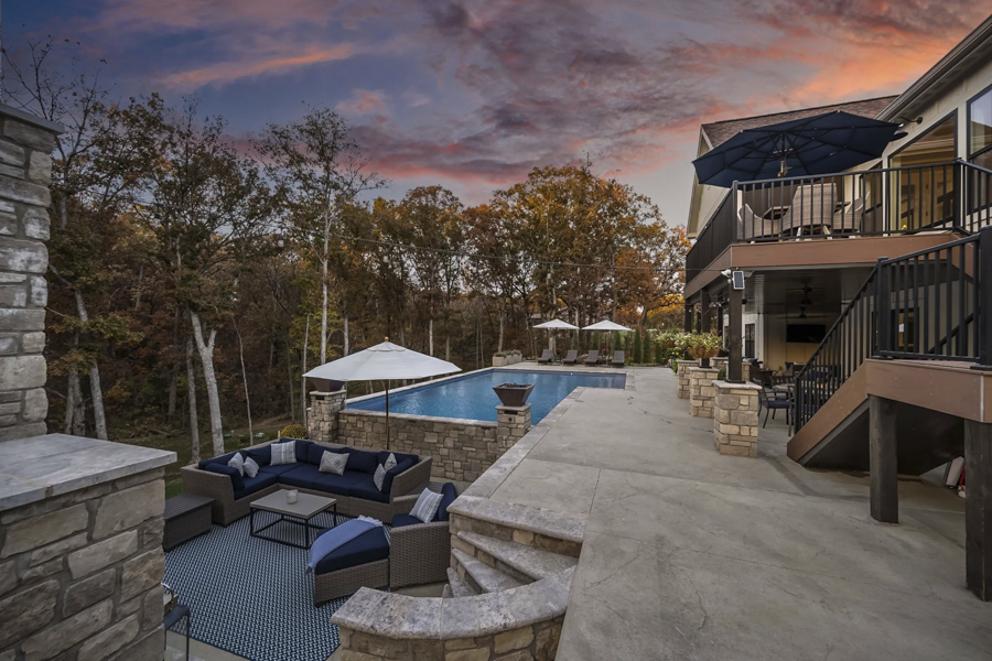 pool installation by Icon Outdoors - gallery image - collinsville il